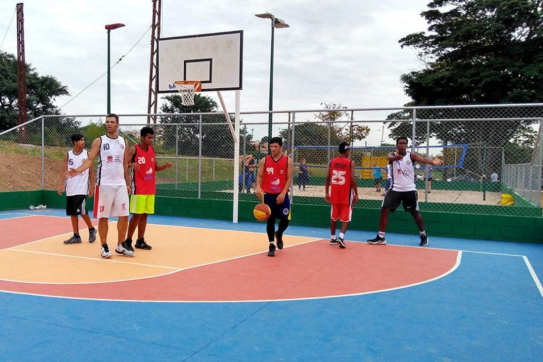 Quadras De Basquete E V Lei S O Inauguradas Na Represa I Jornal De