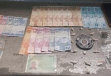 Homem é preso por tráfico de drogas após abordagem da GCM